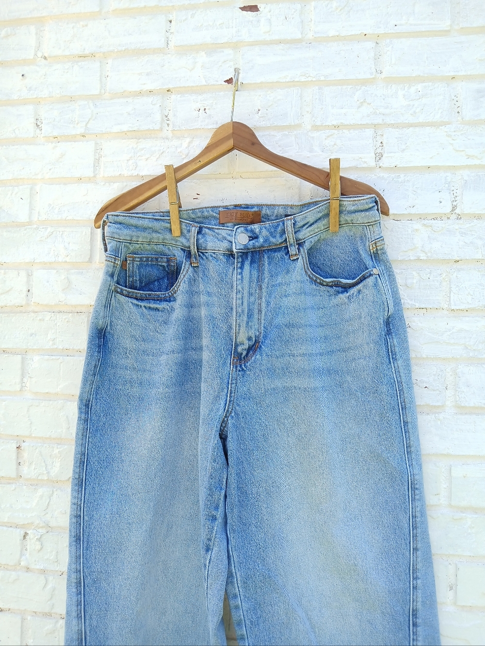 Judy Blue Wilhemina Rigid Magic Baggy Wide Leg Jeans - Picture 6 of 10